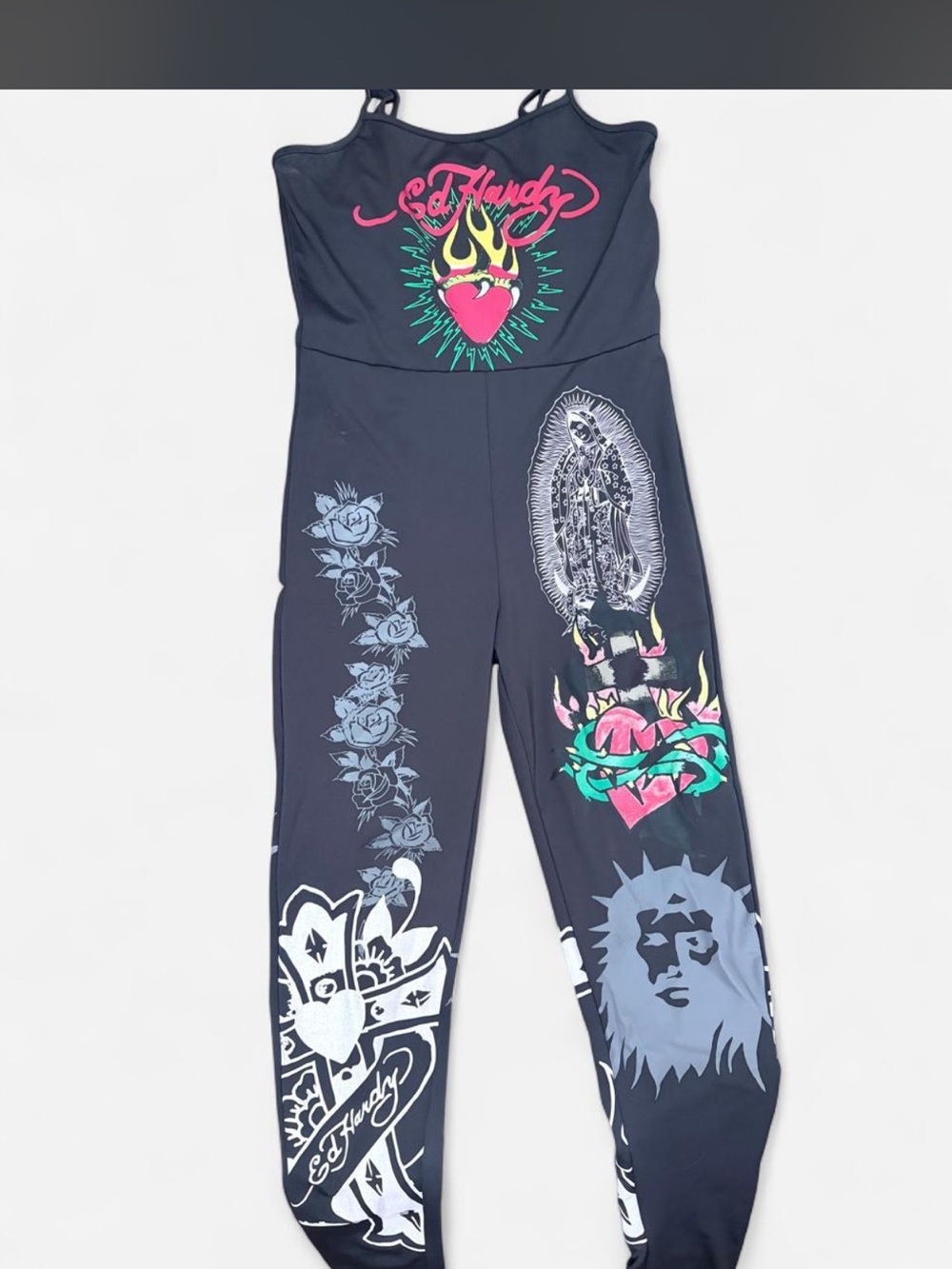 Ed Hardy Sacred Heart Jumpsuit.